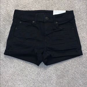 American Eagle Black Shorts